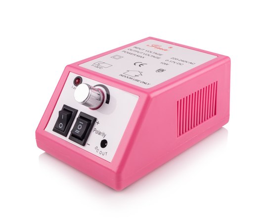 Фрезер для маникюра розовый Lina 2000, 12 W/ 20000 об., изображение 2