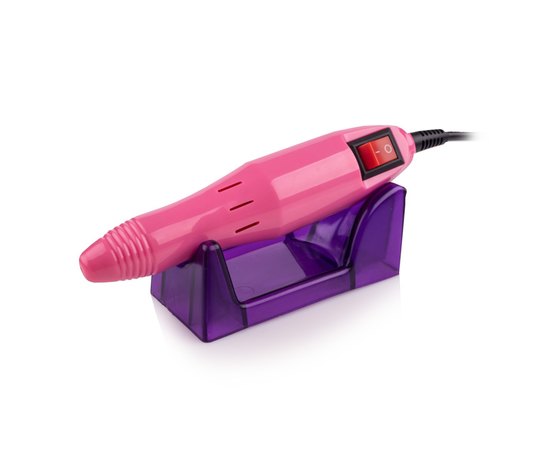 Фрезер для маникюра розовый Lina 2000, 12 W/ 20000 об., изображение 4