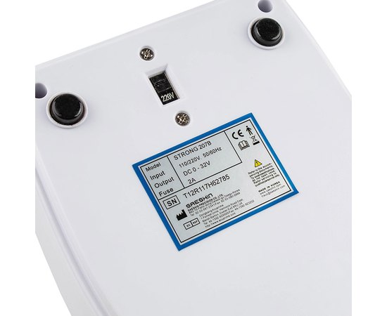 Фрезер для маникюра с ручкой 120ІІ Strong 207 RED, 65 W/ 35000 об., изображение 3