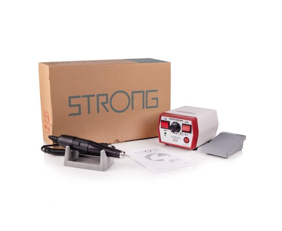 Фрезер для маникюра Strong 204, 65 W/ 35000 об., изображение 7