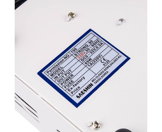 Фрезер для маникюра Strong 90, 65 W/ 35000 об., изображение 5