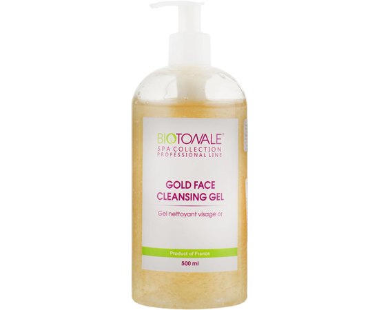Гель для умывания с золотом Biotonale Gold Face Cleansing Gel, изображение 3