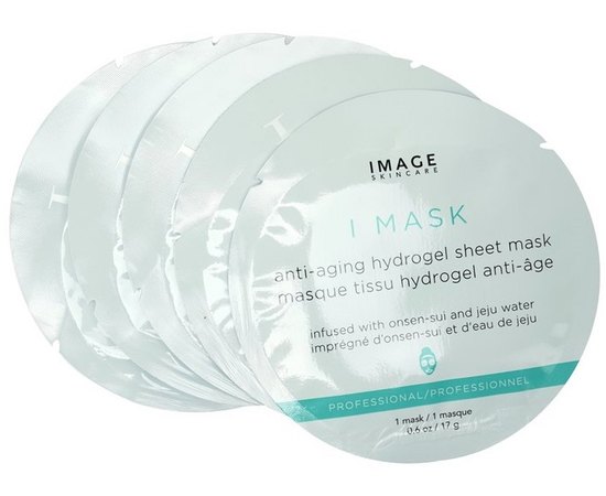 Гидрогелевая anti-age маска с вулканической водой Image Skincare Biomolecular Anti-aging hydrogel sheet mask, 1 шт