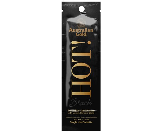 Крем для загара в солярии  с бронзатором Australian Gold Hot! Black, изображение 3
