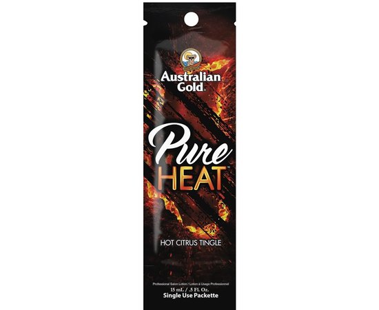 Крем для загара в солярии с тинглом Australian Gold Pure Heat, изображение 2