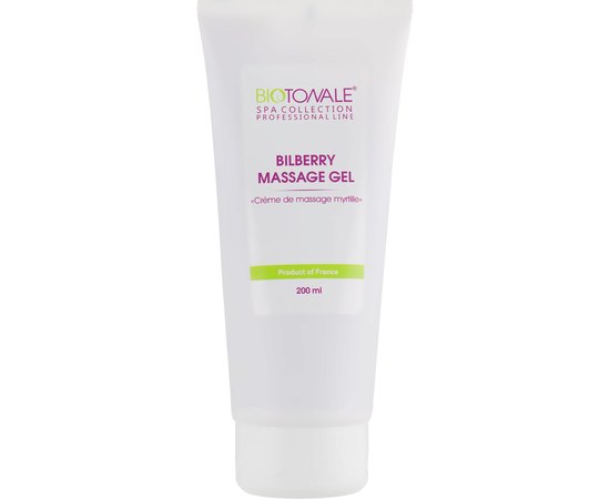 Крем-масло для массажа с черникой Biotonale Bilberry massage cream