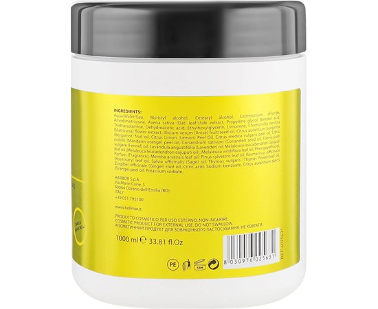 Bellmar Professional Impero Restructuring Mask Маска для відновлення структури волосся з екстрактом вівса, 1000 мол, фото _ab__is.image_number.default Bellmar Professional Impero Restructuring Mask Маска для відновлення структури волосся з екстрактом вівса, 1000 мол, фото _ab__is.image_number.default