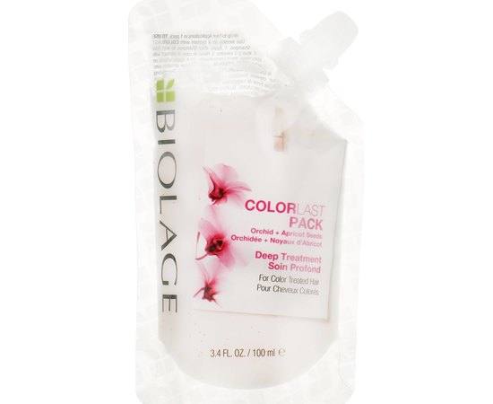 Маска для защиты цвета окрашенных волос Biolage Colorlast Deep Treatment Pack Hair Mask For Color Treated Hair, 100 ml, изображение 6