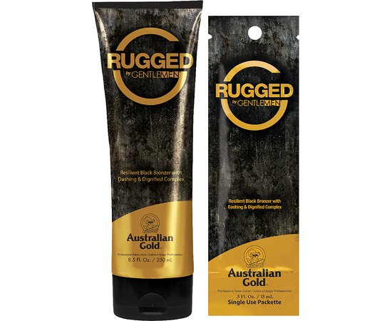 Мужской бронзатор темный Australian Gold G Gentlemen Rugged, 250 ml, изображение 2