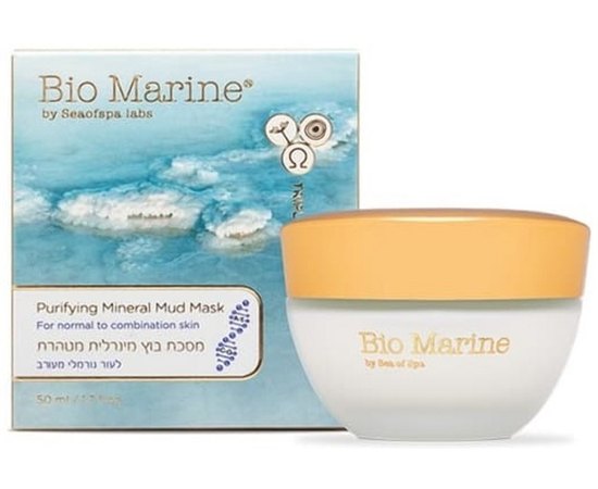 Sea of Spa Bio Marine Purifying Mineral Mud Mask for oily to combination skin Очищаюча маска на основі мінеральної грязі Мертвого моря, 50 мл, фото 