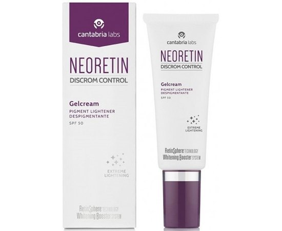 Cantabria Neoretin Discrom Control Gel-Cream SPF50 Освітлюючий гель-крем, 40 мл, фото _ab__is.image_number.default
