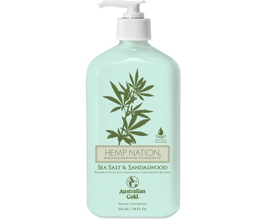 Australian Gold Hemp Sea Salt Sandalwood Body Lotion Поживний лосьйон після засмаги, фото _ab__is.image_number.default