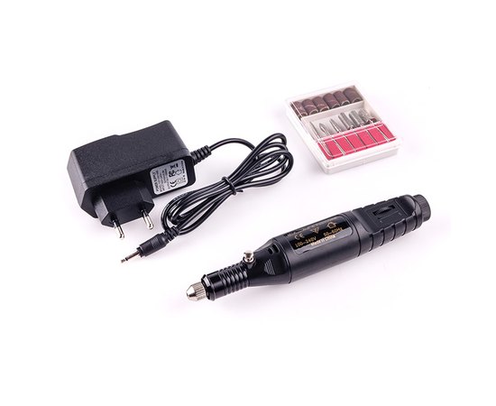 Портативный фрезер-ручка для маникюра черный, 20000 об, изображение 2