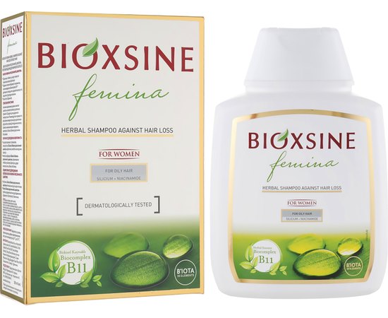 Bioxsine Рослинний шампунь проти випадіння волосся для жирного волосся, 300 мл, фото _ab__is.image_number.default