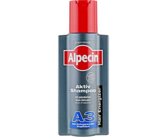 Шампунь от перхоти волос Alpecin A3 Active Shampoo, 250 ml