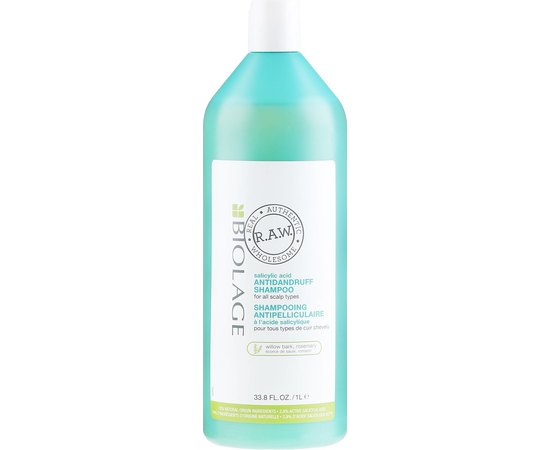 Matrix Biolage R.A.W. Salycillic Acid Antidandruff Shampoo Шампунь з саліцилової кислотою проти лупи, фото _ab__is.image_number.default