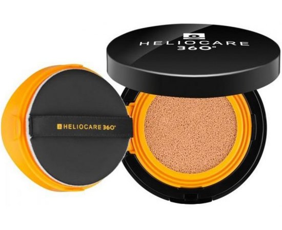 Солнцезащитная пудра-кушон компактная SPF50+ Cantabria Heliocare 360 Color Cushion Compact, 15 g, изображение 2