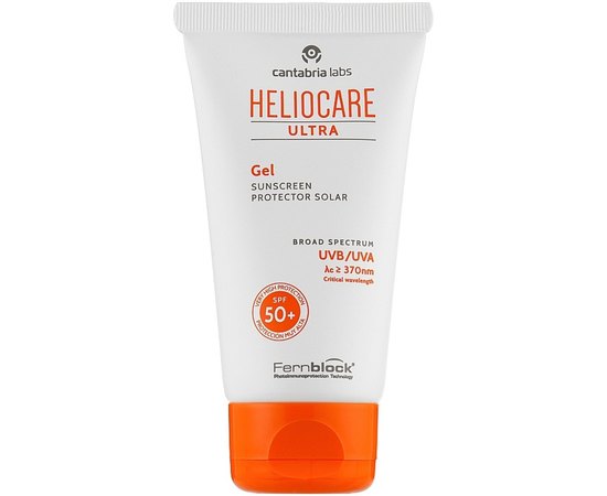 Солнцезащитный гель для нормальной и жирной кожи SPF50+ Cantabria Heliocare Ultra Gel, 50 ml