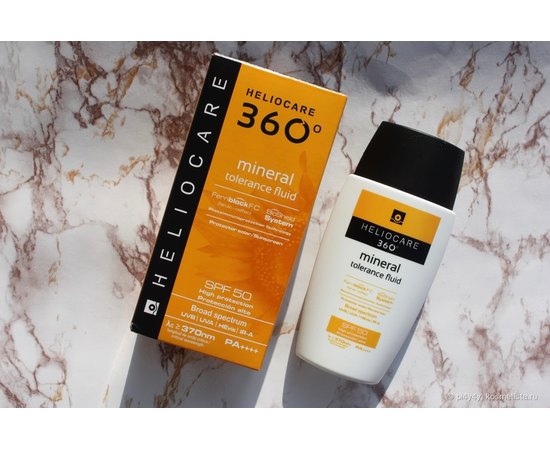 Cantabria Heliocare 360 Mineral Tolerance Fluid SPF 50 Сонцезахисний мінеральний крем-флюїд, 50 мл, фото _ab__is.image_number.default