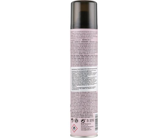 Сухой шампунь с ароматом розы и бергамота Colab Dry Shampoo Original, изображение 3