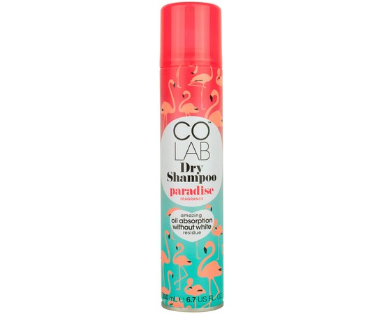 Colab Dry Shampoo Paradise Сухий шампунь з ароматом тропічних фруктів і кокоса, фото 