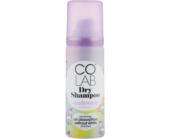 Colab Dry Shampoo Unicorn Сухий шампунь з квітковим ароматом, фото 