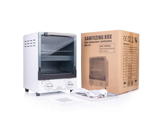 Сухожаровой шкаф белый SM-C12 Chrome, изображение 4