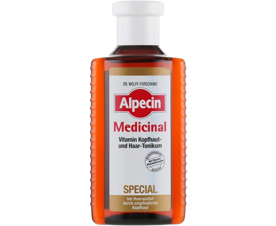 Вітамінний тонік для шкіри голови Alpecin Medicinal Special Tonic, 200 ml, фото 