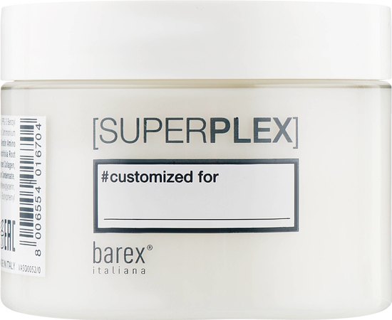 Восстанавливающий персонализированный уход для волос Barex Italiana SuperPlex, 200 ml