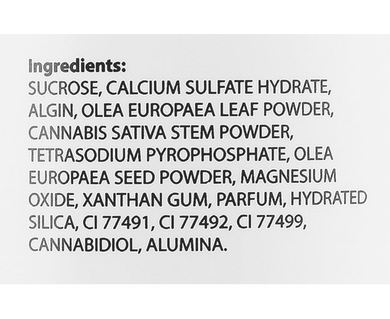 Альгинатная маска полупрозрачная Канабис Massena Mask, 300 g, изображение 3