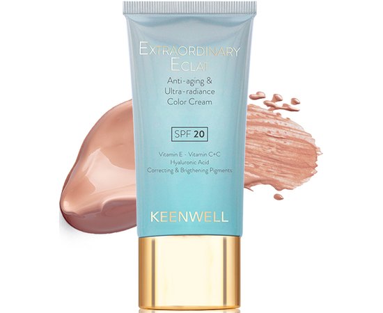 ЕЕ тонуючий крем Молодість та сяйво шкіри SPF20 Keenwell Extraordinary Eclat Anti-Aging & Ultra-Radiance Color Cream, 40ml, фото _ab__is.image_number.default