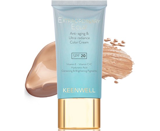 ЕЕ тонирующий крем Молодость и сияние кожи SPF20 Keenwell  Extraordinary Eclat Anti-Aging & Ultra-Radiance Color Cream, 40ml