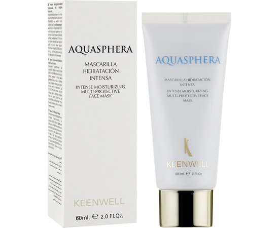 Интенсивно увлажняющая маска Keenwell Aquasphera Multi Protective Moisturising Face Mask, 60 ml, изображение 2