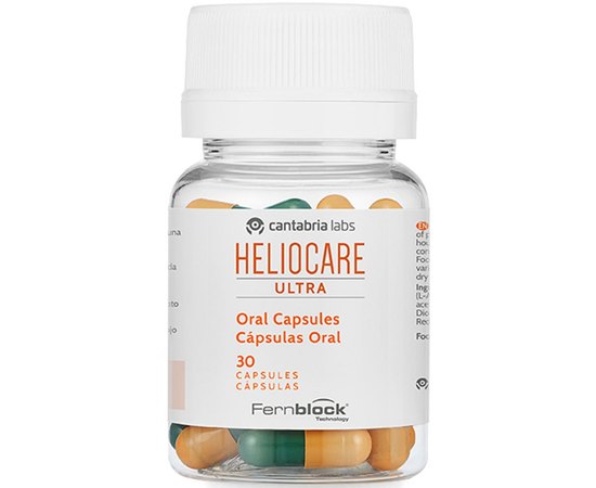 Cantabria Heliocare Ultra Capsules Oral Комплексний захист Антиоксидант, 30 капсул, фото 