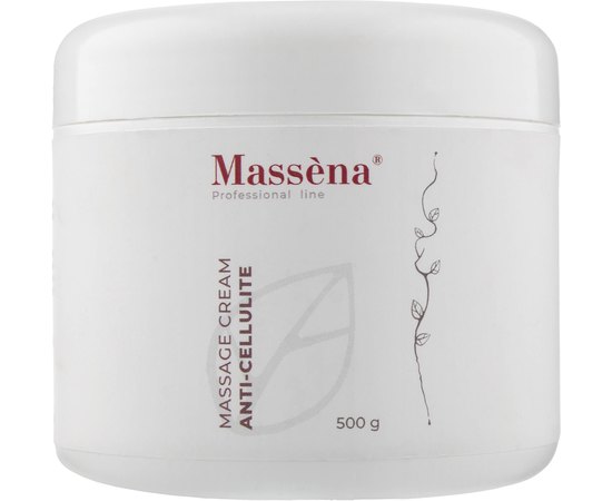 Massena Cellulites Blemishes Massage Cream Крем для масажу антицелюлітний, 500 мл, фото 