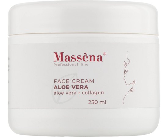 Massena Face Cream Aloe Vera Крем для жирної шкіри, фото 