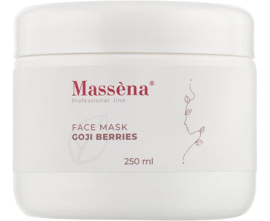 Маска для лица с ягодами годжи Massena Face Mask Goji Berries, 250 ml