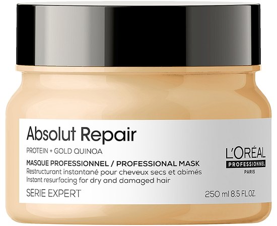 Маска для восстановления поврежденных волос L'Oreal Professionnel Serie Expert Absolut Repair Gold Quinoa +Protein Mask