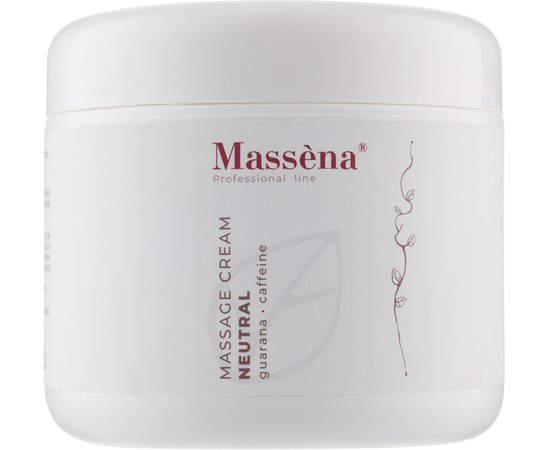 Массажный крем для лица Massena Natural Massaging Face Cream, 250 ml