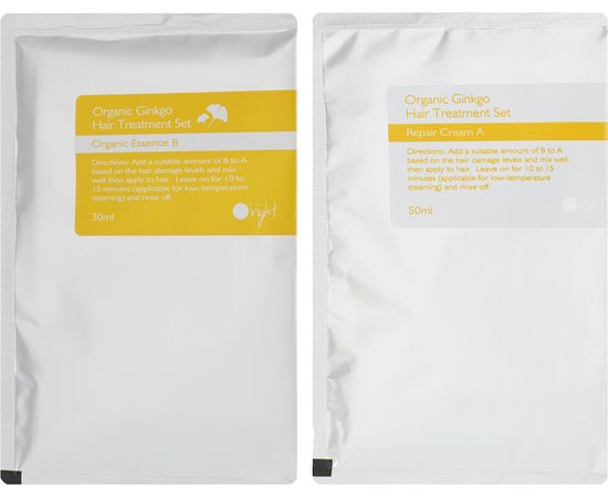 Набор для поврежденных и окрашенных волос O'right Ginkgo Hair Treatment Set, изображение 2