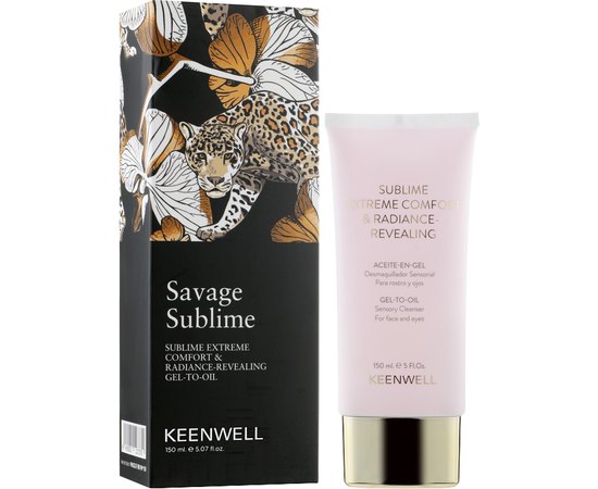 Очищувальна гель-масло для максимального комфорту та сяйва шкіри Keenwell Savage Sublime, 150ml, фото _ab__is.image_number.default