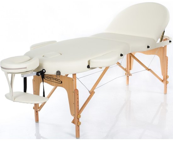 Переносний масажний стіл Restpro VIP Oval 3 Cream, фото _ab__is.image_number.default