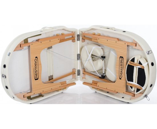 Переносний масажний стіл Restpro VIP Oval 3 Cream, фото _ab__is.image_number.default