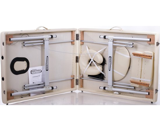 Портативний масажний стіл Restpro Alu 2 (L) Cream, фото _ab__is.image_number.default