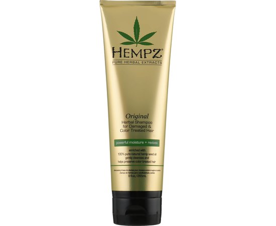 Шампунь для окрашенных и поврежденных волос Hempz Original Shampoo For Damaged & Color Treated Hair, 265 ml