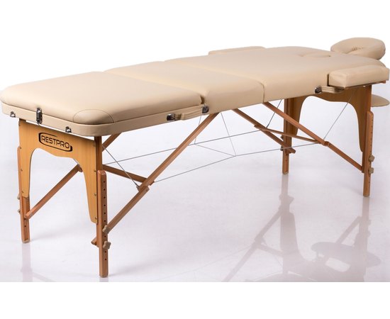 Складаний масажний стіл-кушетка Restpro Memory 3 Beige, фото 