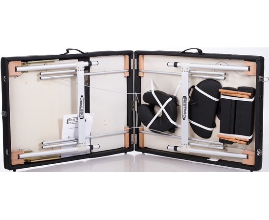 Складний масажний стіл Restpro Alu 3 Чорний, фото _ab__is.image_number.default