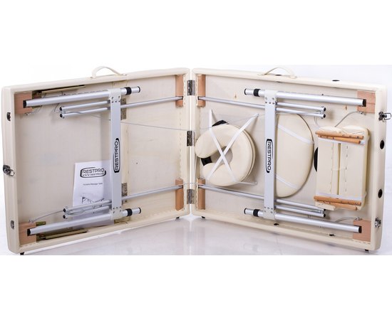 Складаний масажний Стіл Restpro Alu 3 Cream, фото _ab__is.image_number.default