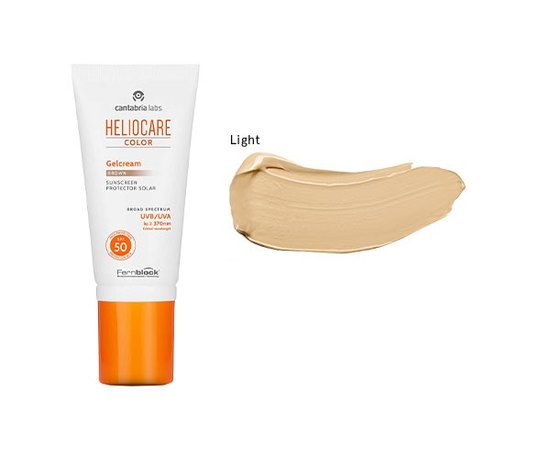 Тональний сонцезахисний гель-крем SPF50 Cantabria Heliocare Color Gelcream, 50 ml, фото _ab__is.image_number.default