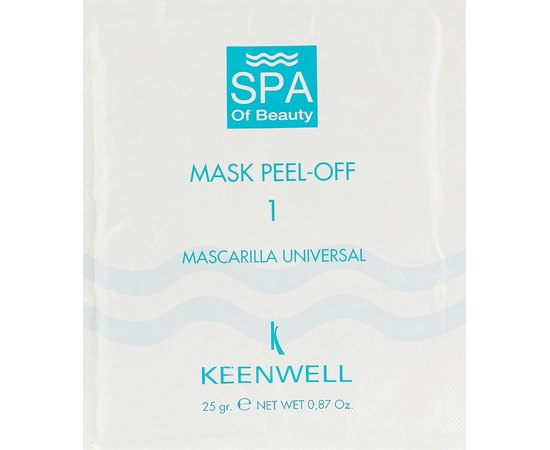 Универсальная СПА-маска №1 Keenwell Spa Of Beauty Peel Off Face Mask Number 1, 25g